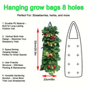 Hanging Grow Bags for Strawberries Tomatoes Hanging Planting Grow Bag Vertical Garden  Strawberry Planter Pot Aeroponic Tower