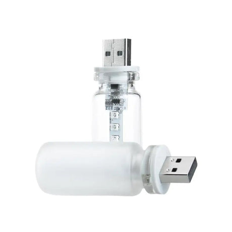 USB Ambient Mood Light, Touch Control Dimmable for Bedroom or Car, Soothing Multi-Color Nightlight & Perfect Gift Idea