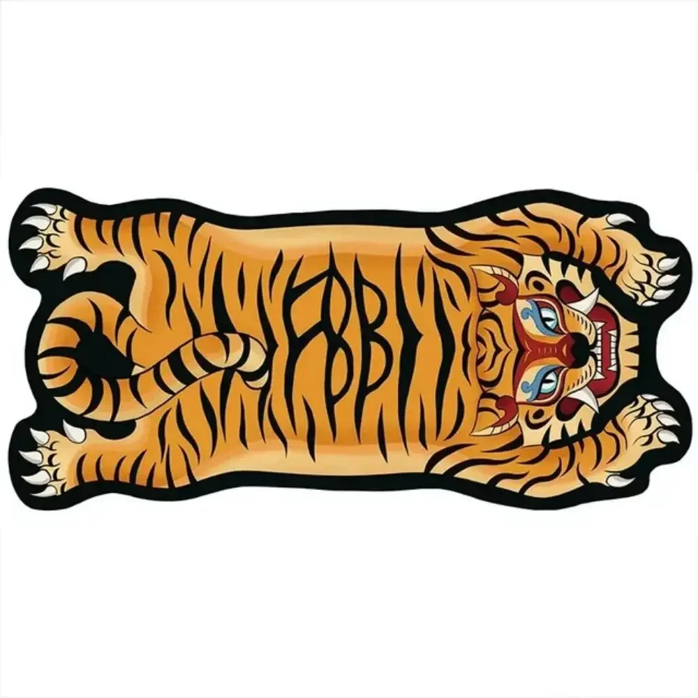VIKAMA Tiger Diatomite Kitchen Carpet Thickened Oil-resistant Dirty-drying Floor Mats Bathroom Balcony Entrance Non-slip Mats