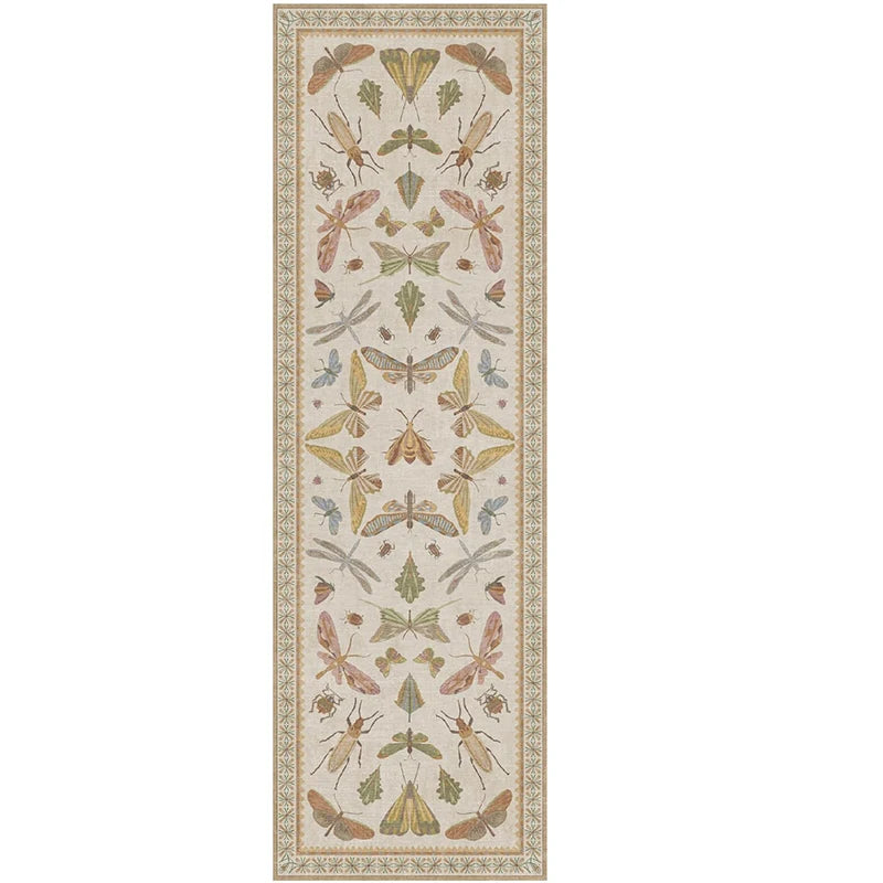 Corridor Carpet Runner Rug Hallway Long Strip Carpets Anti-slip Machine Washable Floor Mat Retro Style Home Decor Bedside Rugs