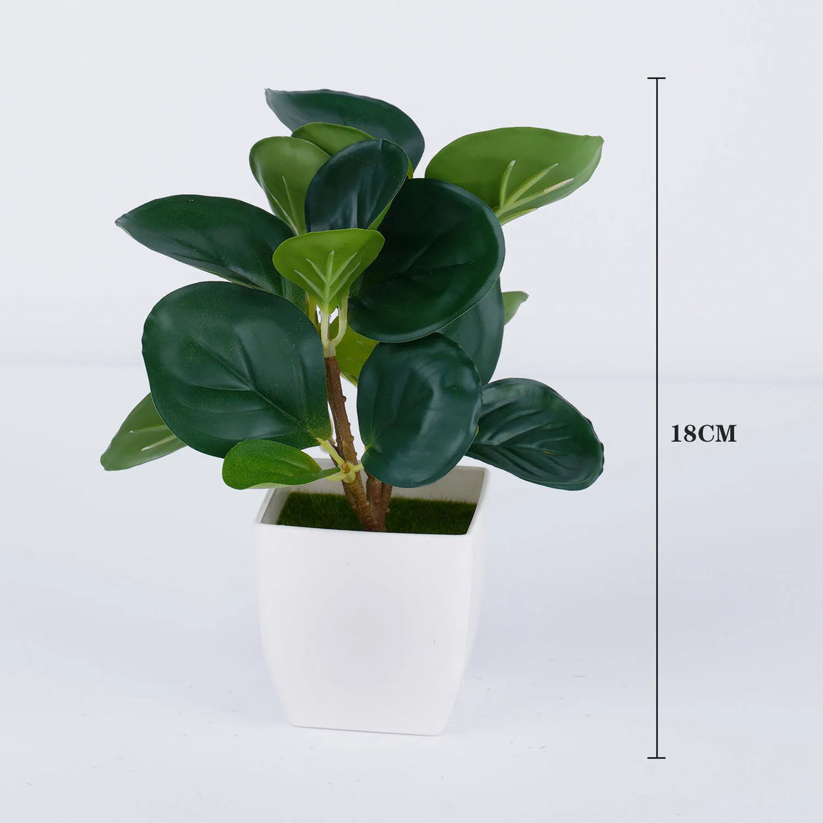 Fake Plants Bonsai Simulation Pot Green Plants Artificial Plants Table Potted Ornaments for Hotel Home Office Room Decoration