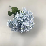 5 Heads Hydrangea Bouquet Silk Artificial Flowers for Party Wedding Living Room Decoration Accessories Home Decor Fake Flowers