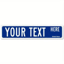 Personalized Metal Sign - Suitable for Offices, Workplaces & Homes, Custom Text, Ideal for Outdoor Decor.