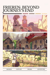 Frieren: Beyond Journey's End Poster Prints For Bedroom Living Room Sôsô no Furîren Anime Canvas Painting Wall Art Home Decor