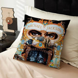 Musicians And Singers Michael Jackson Personalized Picture Text Home Decorative Pillows Household Gifts 45x45cm