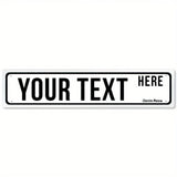 Personalized Metal Sign - Suitable for Offices, Workplaces & Homes, Custom Text, Ideal for Outdoor Decor.