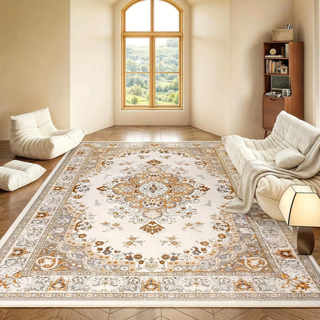 Bohemia Style Soft Flannel Carpet Large Size Living Room Bedroom Non-slip Rugs Sofa Coffee Table Blanket Kids Room Mat