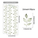 Flowers Wall Stickers for Bedroom Living Decor Wall Decals Girls Room Decorative Wall Stickers Baby Nursery Room Kids Room