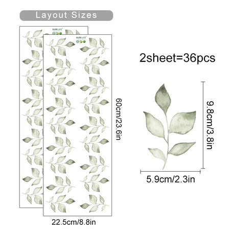 Flowers Wall Stickers for Bedroom Living Decor Wall Decals Girls Room Decorative Wall Stickers Baby Nursery Room Kids Room