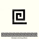 3D 5/10CM Square Self Adhesive Waist Line Mirror Sticker Wall Stickers for Living Room Ceiling Edge Strip Corner Line Wall Decor