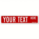 Personalized Metal Sign - Suitable for Offices, Workplaces & Homes, Custom Text, Ideal for Outdoor Decor.