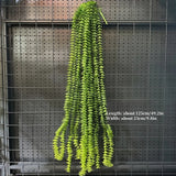 1PC Artificial Hanging Green Plants Fake Rattan Wall Hanging Plastic Vine for Home Garden Restaurant Decoration Soft Landscaping
