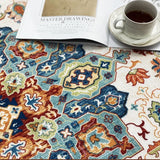 Carpet for Living Room Retro Bohemian Floral Abstract Large Area Rug Home Decoration Pastoral Ethnic Style Bedroom Mat ковер