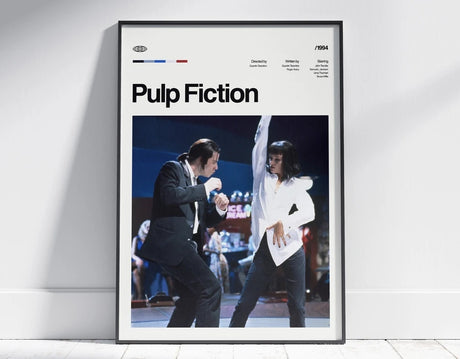 Vintage Classic Movie Series Canvas Poster Prints Pulp Fiction Kill Bill Wall Art Picture Home Wall Decor Painting Home Decor