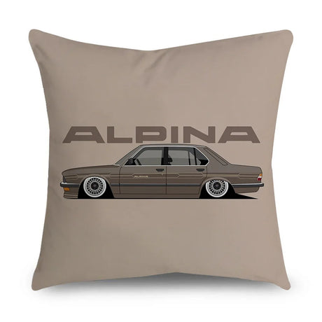 New Sports Car Cushion Cover Full Body Cartoon Pattern Pillow Case for Home Sofa Car Decor Pillowcase 45cm*45cm
