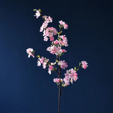 Artificial Cherry Blossom Branches, Silk-Like Plastic Flowers for Wedding Arch, Party & Home Decoration
