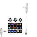 Mini USB Galaxy Star Projector Light 360° Adjustable Night Light Atmosphere Lights For Bedroom Romantic Night Birthday Party Use