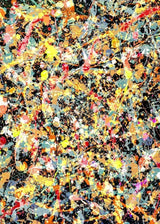 Jackson Pollock Abstract Oil Paintings on Canvas  Famous Art Prints for Living Room Wall Decor Modern Art Posters
