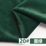 155 Cm Wide Velvet Fabric Dutch Velvet Solid Color Sofa Cover Pillow Cushion Curtain DIY Spring and Autumn Apparel Sewing Fabric