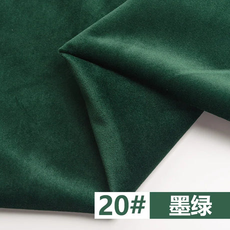 155 Cm Wide Velvet Fabric Dutch Velvet Solid Color Sofa Cover Pillow Cushion Curtain DIY Spring and Autumn Apparel Sewing Fabric
