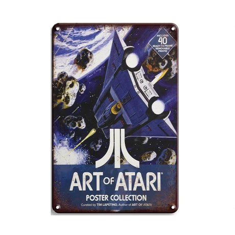 Metal Tin Sign Vintage Wall Plates Decor Shabby Rust Video Game Poster Anime Movie Metal Signs Decor Man Cave Garage Tin Plaques