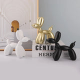 Mat Balloon Dog Nordic Figurine Animals Statue Sculpture Cake Art Electroplating Small Antiskid Decorations Living Dessert Party