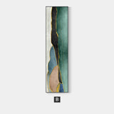 Modern Minimalist Golden Abstract Mural Wall Art, HD Canvas Print Poster, Suitable for Home, Living Room, Entrance Decoration