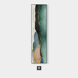 Modern Minimalist Golden Abstract Mural Wall Art, HD Canvas Print Poster, Suitable for Home, Living Room, Entrance Decoration