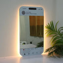 Personalized  LED Social Media Mirror Light Sign Customized Selfie Frame Room Wall Decoration Christmas Birthday Gifts