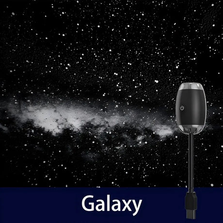 Galaxy Projector USB Night Light Car Mood Lights LED Starry Star Lamp Party Cool Stuff For Room Bedroom Home Gaming Decor