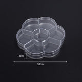 1 Pc Plastic Jewelry Box 5-28 Compartment Slot Organizer Storage Beads Container Adjustable Jewelry Storage Box Rectangle Case