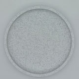 A Round Bathroom Tray, Decorative Vanity Tray, Silicone Soap Holder, Kitchen Countertop Organizer, Coffee Table Decoration, Suitable for Candles, Perfumes, Plants - Decorative Tray