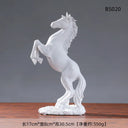 European Style Home Resin Victory Horse Statue, Living Room ，Cabinet,Office Desktop Decoration  Animal Figurines