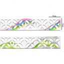 3D 5/10CM Square Self Adhesive Waist Line Mirror Sticker Wall Stickers for Living Room Ceiling Edge Strip Corner Line Wall Decor