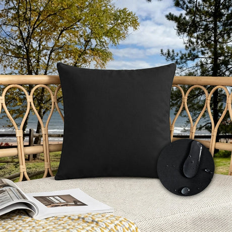 Candy Colors Cushion Cover 45x45cm/50x50cm Waterproof Throw Pillow Covers Outdoor Home Decor Stain-resistant for Patio Sofa