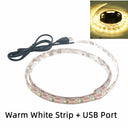 DC 5V USB LED Strips 2835 White Warm White Led Strip Light TV Background Lighting Tape Home Decor Lamp 1M 2M 3M 4M 5M Led Strip