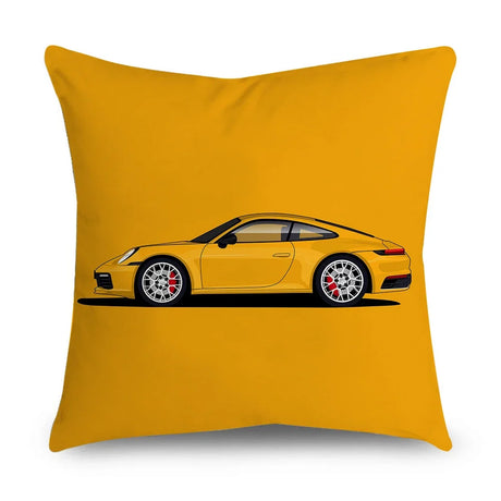 New Sports Car Cushion Cover Full Body Cartoon Pattern Pillow Case for Home Sofa Car Decor Pillowcase 45cm*45cm