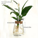 1pc, Glass Planter Propagation Station Vase Rack Tabletop Hydroponic Plants Cuttings Office Home Decoration