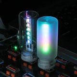 USB Ambient Mood Light, Touch Control Dimmable for Bedroom or Car, Soothing Multi-Color Nightlight & Perfect Gift Idea