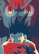 Hunter X Hunter Japanese Classic Anime Poster Killua Zoldyck Wall Art Pictures Canvas Painting Home Kids Room Decor Gift