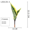 Artificial Succulents Plants House Decoration Accessori Tropical Fake Long Leaf Bonsai Hotel Party Home Decor Photo Props