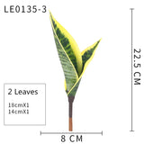 Artificial Succulents Plants House Decoration Accessori Tropical Fake Long Leaf Bonsai Hotel Party Home Decor Photo Props