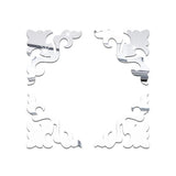 Acrylic Mirror Sticker Wall Cabinet Decor Self-adhesive Geometry Wall Corner Decorative Wall Stickers DIY Room Home Office Decor