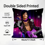 Funny P-Prince Singer Cushion Cover Premium Comfort Reversible Pillow Cove -Two in One Design for Any Room & Car Interior