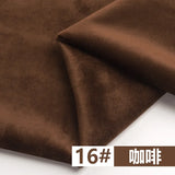 155 Cm Wide Velvet Fabric Dutch Velvet Solid Color Sofa Cover Pillow Cushion Curtain DIY Spring and Autumn Apparel Sewing Fabric