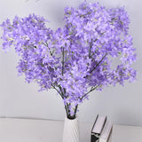 Artificial Lilac Flower 100cm Long Stem Silk Lilac Flower Cherry Blossom for Home Office Hotel Wedding Party Decor