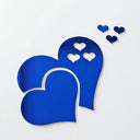 3D Acrylic Love Heart Pattern Wall Stickers, Mirror Wallpaper, Wedding, Bed Room, Home Room, Art Decor, Valentine's Day
