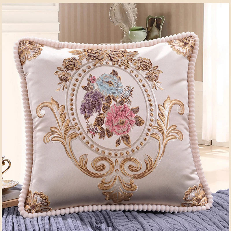 Classic Europe Style Pillowcase Cushion Cover Home Decorative Sofa Cushion Cover Chair Car Throw Pillow Case