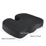 Comfortable Breathable Seat Cushion, U-Shaped Design Wave Sponge Massage Cushion Can Relieve Buttock Pressure/Coccyx Pain