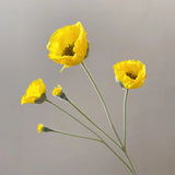 Poppy Artificial Flowers 65cm Long Stem Fake Flowers For Home Decor Garden Wedding Party Decoration DIY Flower Arrangement New